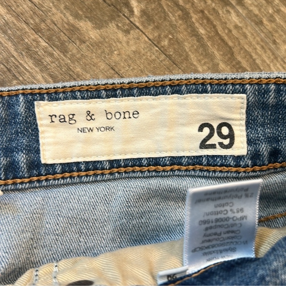 🖤rag & bone Distressed Blue Jeans - Picture 5 of 5